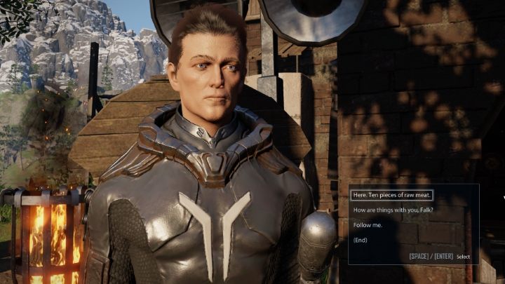 During the first experiment, Falk wants to study people's reactions to receiving gifts - Elex 2: Ambitious Self-Experimentation (Falk) - walkthrough - Falk - Elex 2 Guide