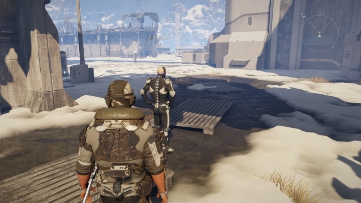 After examining all the elements, Jax will decide that you should talk to a nearby Alb named Xell - Elex 2: Tracking with the Albs (Ignadon) - walkthrough - Ignadon (Missions in the Depository) - Elex 2 Guide