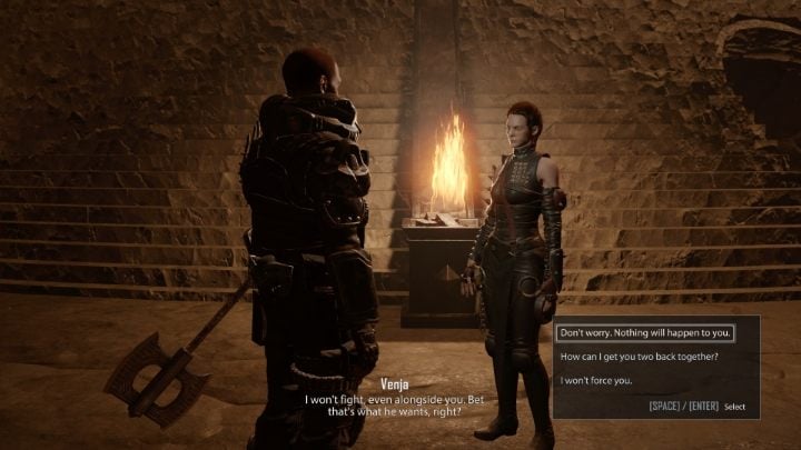 After completing 5 arena fights, Attila will offer you to participate in a ceremonial fight - Elex 2: Attilas Tests of the Outside World - walkthrough - Carakis - Elex 2 Guide