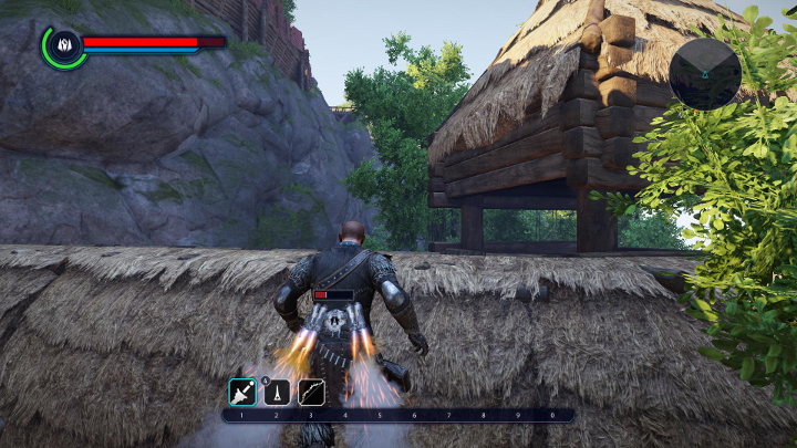 When using the second method, you should pay attention to the power reserve in your jetpack. - Elex: How to get to The Pit in Goliet? - FAQ - Elex Game Guide