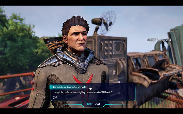 Harley is the second person that can give you a quest - Elex: Origin - The Power of the Center - Walkthrough - Chapter 1: The Hunt Begins - Elex Game Guide