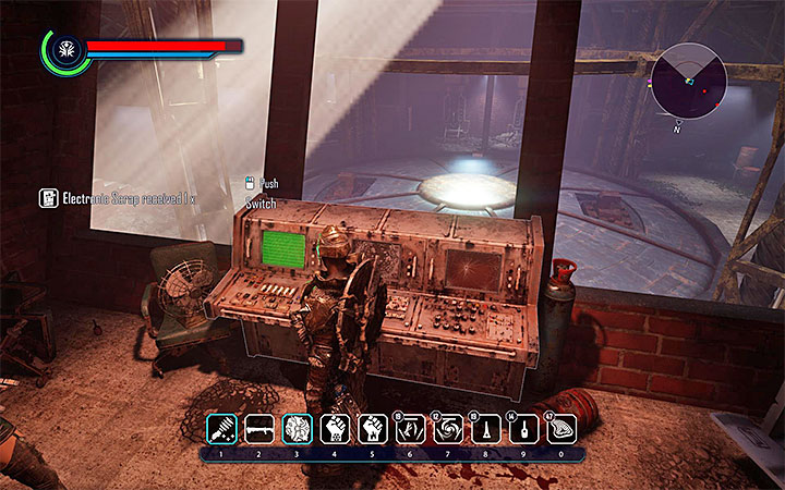 The part that you are looking for is located in Company Premises: West Edan in the west part of the map - Elex: Defective Reactor - Walkthrough - Chapter 3: Open War - Elex Game Guide