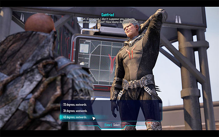 This is a very simple quest that activates when you speak with Gottfried on top of the rooftop of the main building in Domed City - Elex: Minor quests in Domed City - Walkthrough - Abessa - Elex Game Guide