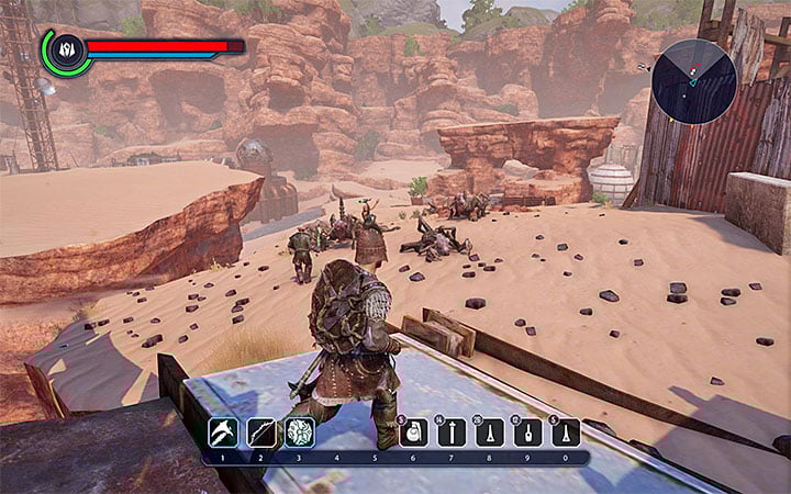 Ignore Spike when you reach the north entrance to The Fort and go left - Elex: Minor quests in The Fort - Walkthrough - Tavar - Elex Game Guide