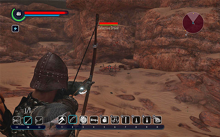 Destroy the drone and collect the AI module - Elex: Minor quests in The Fort - Walkthrough - Tavar - Elex Game Guide