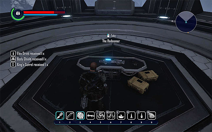 This weapon is located on the Converter in North Abessas rooftop - Elex: Legendary Items - Lists - Elex Game Guide