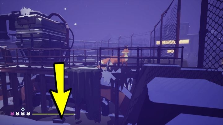 Once the dub falls down all the way, follow it through the gap in the railing - Endling: Cub skills - how to unlock? - FAQ - Endling Guide, Walkthrough