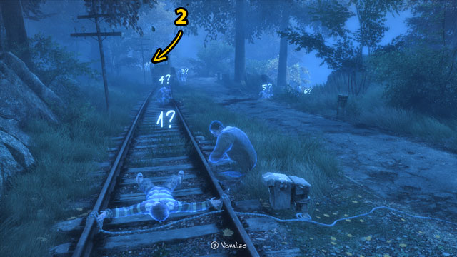 You have restored the crime scene to its previous condition - Death on tracks | Walkthrough - Walkthrough - The Vanishing of Ethan Carter Game Guide & Walkthrough