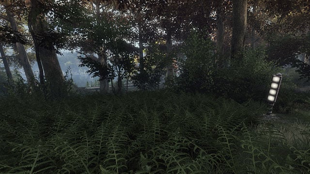 As you follow the tracks, you will run into another heap of stones - Space capsule | Walkthrough - Walkthrough - The Vanishing of Ethan Carter Game Guide & Walkthrough