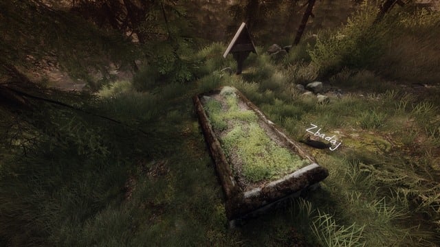 The figurine is among the tombs - Graveyard | Walkthrough - Walkthrough - The Vanishing of Ethan Carter Game Guide & Walkthrough