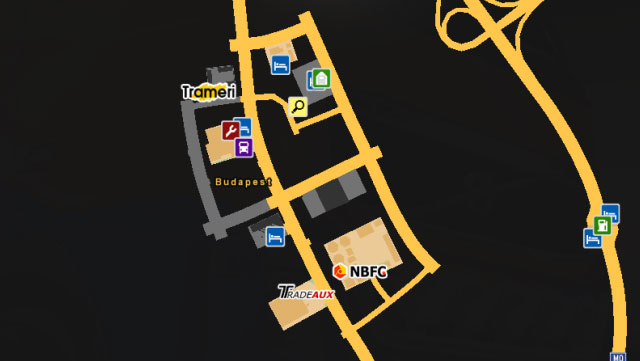 The capitol and the biggest city of Hungary is located in the northern part of the country, over the Danube river - Hungary | Cities - Cities - Euro Truck Simulator 2 Game Guide