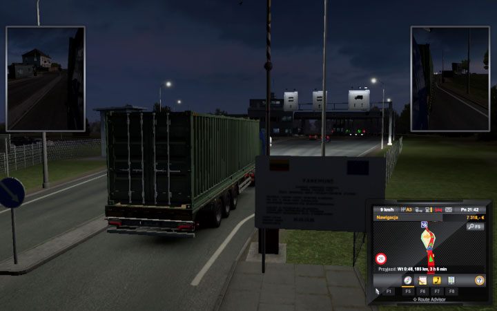 Luckily, ETS2 isnt simulating real border queues that can take many hours to pass - Border of countries in Euro Truck Simulator 2 Beyond the Baltic Sea - Whats new? - Euro Truck Simulator 2 Game Guide