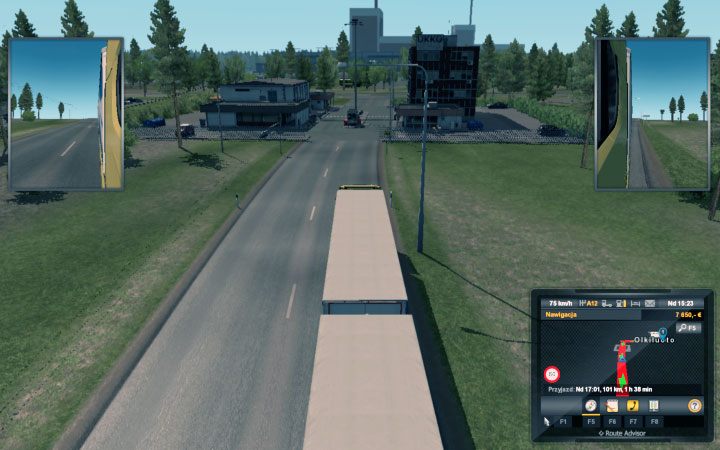 The city is limited to a regular road that leads west on which you will find one large company - Finland in Euro Truck Simulator 2 Beyond the Baltic Sea - New cities - Euro Truck Simulator 2 Game Guide