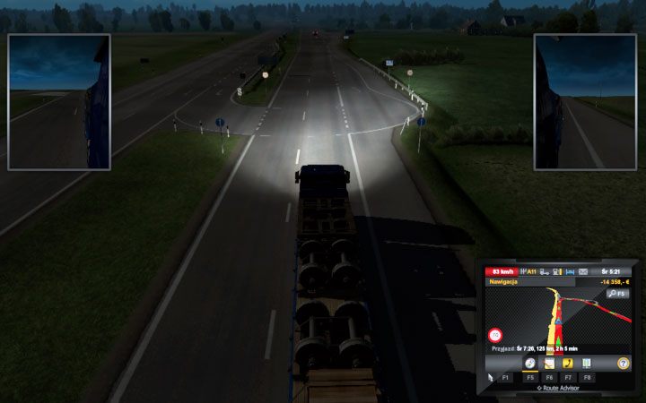 There is a gas station on the way there - Lithuania in Euro Truck Simulator 2 Beyond the Baltic Sea - New cities - Euro Truck Simulator 2 Game Guide