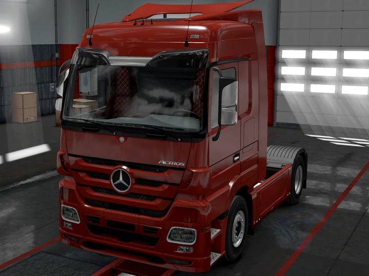 MERCEDES-BENZ ACTROS - ETS2: Truck models - Truck dealers - Euro Truck Simulator 2 Game Guide