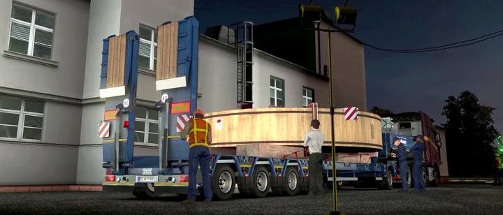 Oversized cargo is available only in singleplayer - ETS2: Official DLCs - list - First steps - Euro Truck Simulator 2 Game Guide