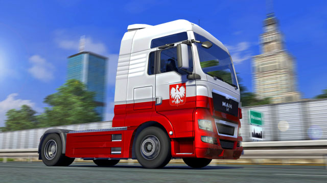 This add-on gives you four additional paint jobs in the Canadian colors - ETS2: Official DLCs - list - First steps - Euro Truck Simulator 2 Game Guide