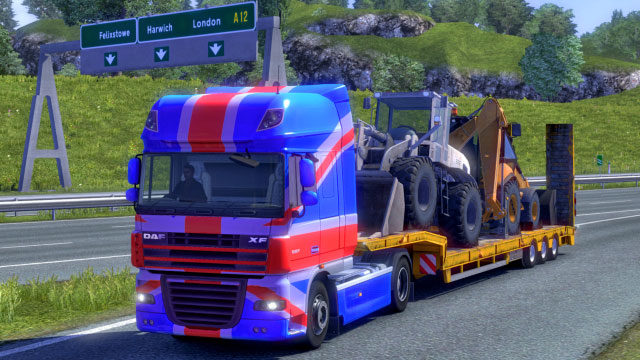 This add-on gives you six additional paint jobs in the Halloween colors - ETS2: Official DLCs - list - First steps - Euro Truck Simulator 2 Game Guide