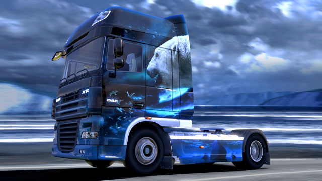 This add-on gives you six additional paint jobs in the force of nature colors - ETS2: Official DLCs - list - First steps - Euro Truck Simulator 2 Game Guide