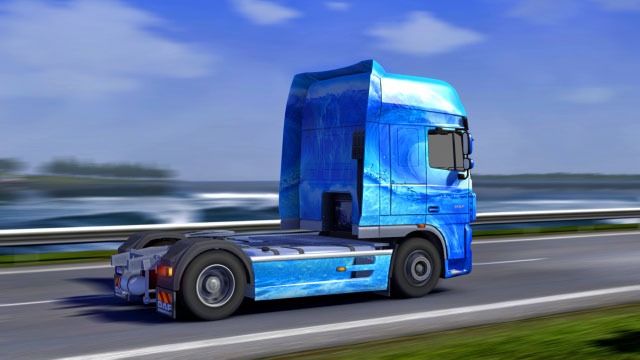 This add-on gives you nine additional paint jobs with the option to customize them - ETS2: Official DLCs - list - First steps - Euro Truck Simulator 2 Game Guide