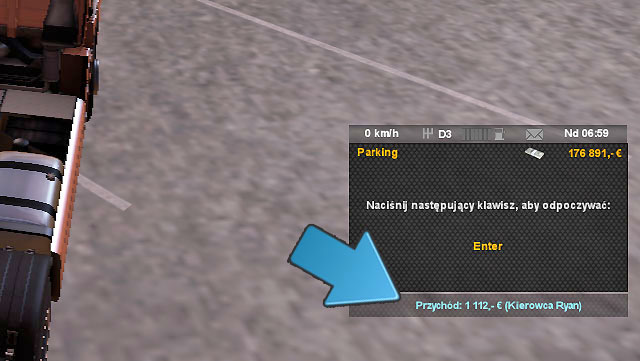 Follow results of your drivers with messages displayed in lower right corner - ETS2: Owner of a company - Career Guide - Career - Euro Truck Simulator 2 Game Guide