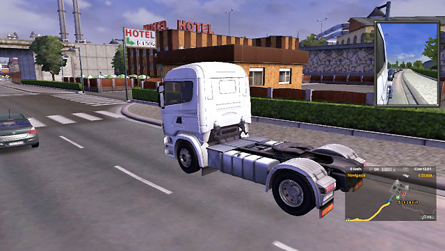 When a driver gets tired, special messages are displayed - ETS2: Drivers rest - Driving Guide - Driving your truck - Euro Truck Simulator 2 Game Guide