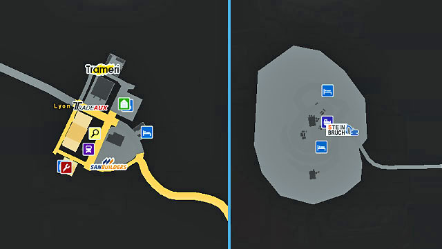 It is a small but important city located near main French routes - France | Cities - Cities - Euro Truck Simulator 2 Game Guide