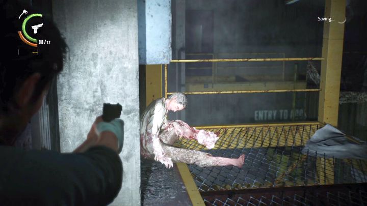 Here, you can find a lot of these supposedly dead enemies. - Chapter 4 - Behind the Curtain | Walkthrough - Walkthrough - The Evil Within 2 Game Guide