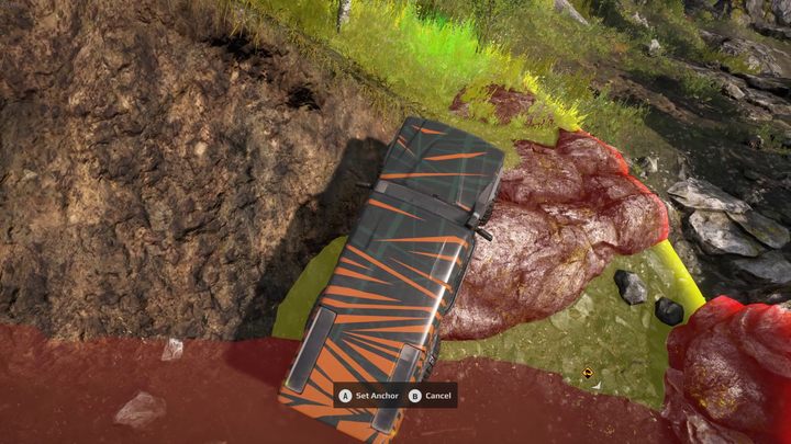 When you manage to reach the shore, slowly start leaving the water area - Expeditions MudRunner: How to drive through water? - FAQ - Expeditions MudRunner Guide