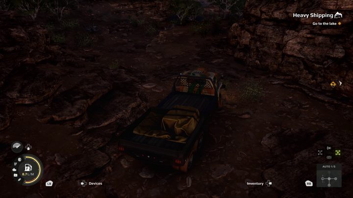 The road to the mission's objective is not too long - Expeditions MudRunner: How to pull the first truck out of the mud? - FAQ - Expeditions MudRunner Guide