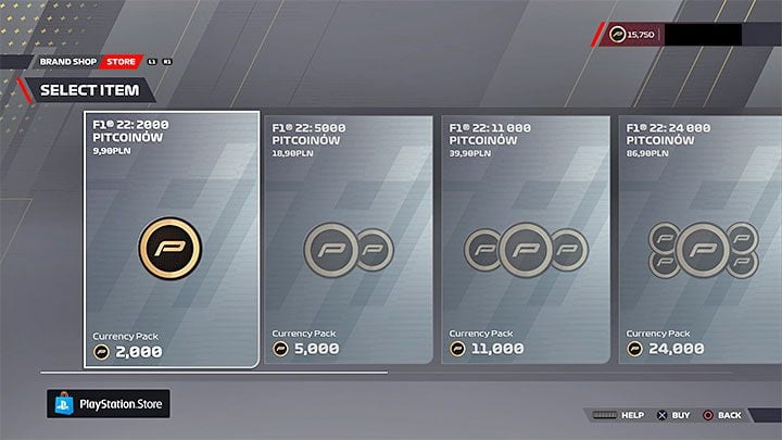Microtransactions are available in F1 22 and they are made with the Pitcoin currency - F1 22: Microtransactions (MTX) - are they in the game? - FAQ - F1 22 Guide