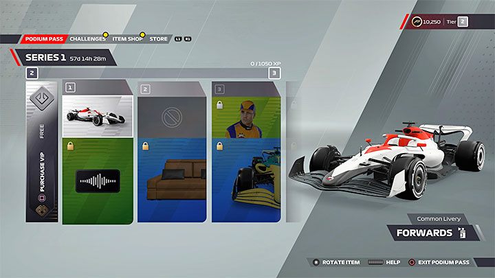 When you first access the Player Pass tab, you will learn about the Podium Passes, which are linked to the Series, i - F1 22: Microtransactions (MTX) - are they in the game? - FAQ - F1 22 Guide