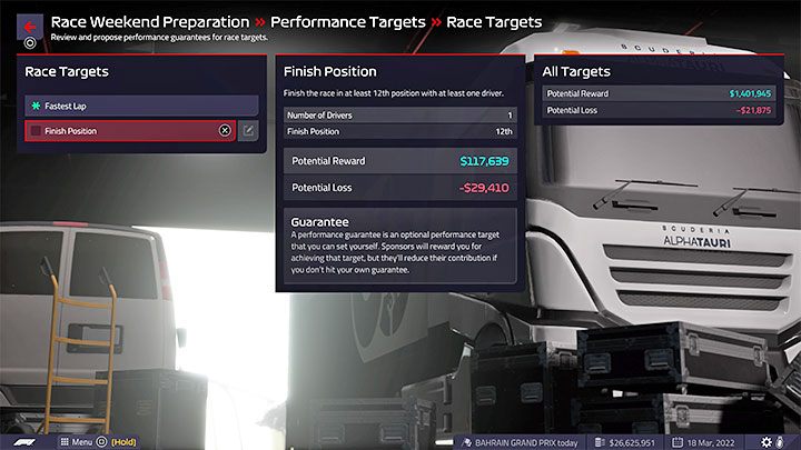How to unlock: Achieve a sponsor guarantee - F1 Manager 2022: Trophies / Achievements - list of all, trophy guide - Appendix - F1 Manager 2022 Guide