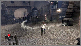 This way you will open a secret passage, leading to a