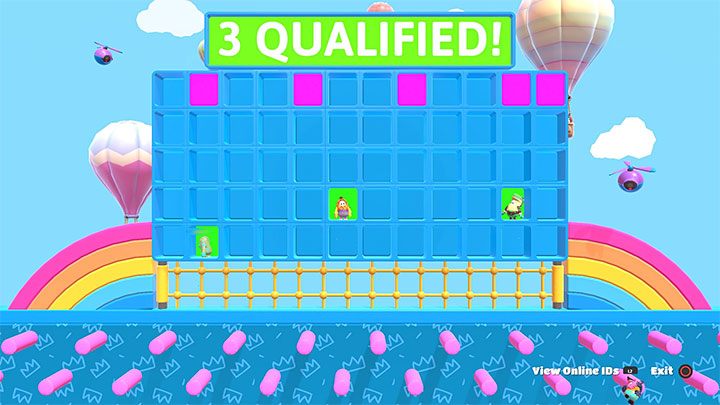 The game show is organized on the basis of consecutive competitions/qualifiers which take the form of various mini-games - Fall Guys: Battle Royale - Game Show - Basics - Fall Guys Guide