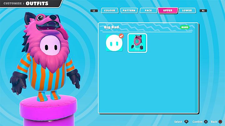 Customize characters appearance options have been divided into 5 main categories - Fall Guys: Customize character - change of appearance - Basics - Fall Guys Guide