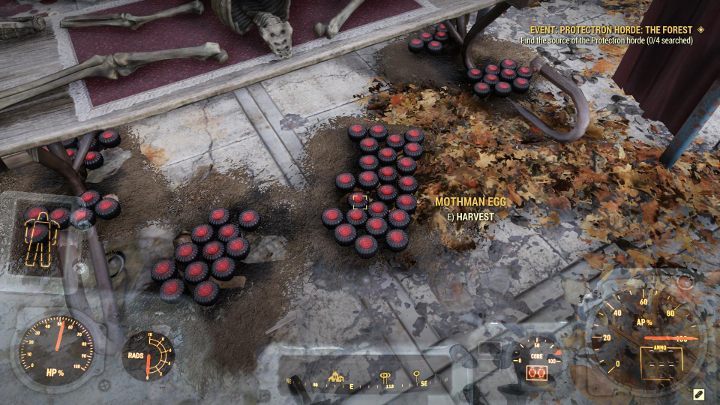 Mothman Eggs are perfect for selling. - How to earn caps easily Fallout 76? - FAQ - Fallout 76 Guide
