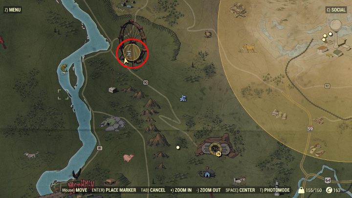 Tyler County Fairgrounds is a great location - Interesting locations worth checking out in Fallout 76 - Gameplay basics - Fallout 76 Guide