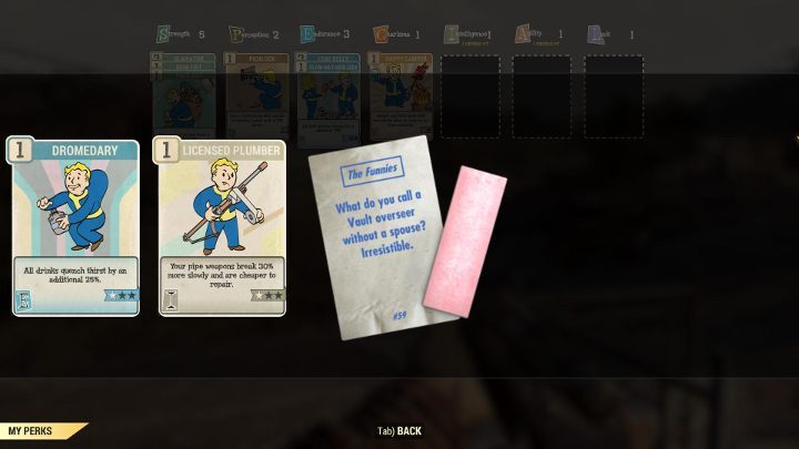 Perk packs can be acquired only through levelling your character. - Are there microtransactions in Fallout 76? - FAQ - Fallout 76 Guide