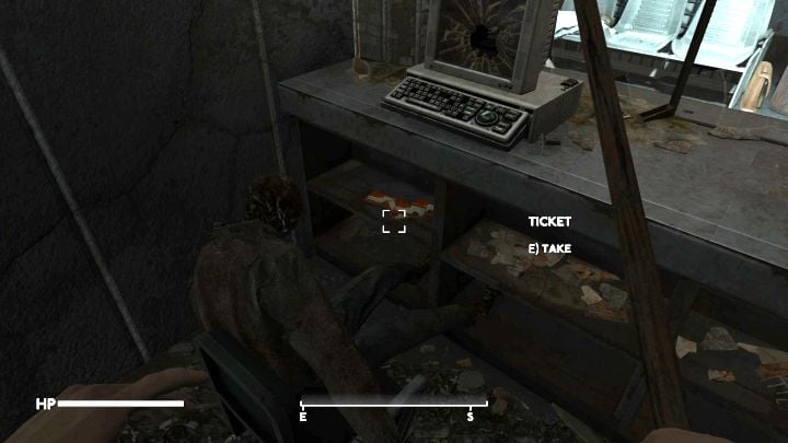 Fortunately, after opening the gate, you can find many more tickets on the other side - Fallout London: How to get a ticket to the subway gate? - Fallout: London: Quests - Fallout London Guide