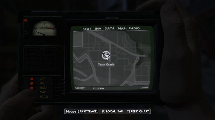 After escaping from the underground complex and the train derailing, you will be thrown into one of the dark streets of post-apocalyptic London - Fallout London: Thameshaven or Vagabonds? - Fallout: London: Factions and companions - Fallout London Guide