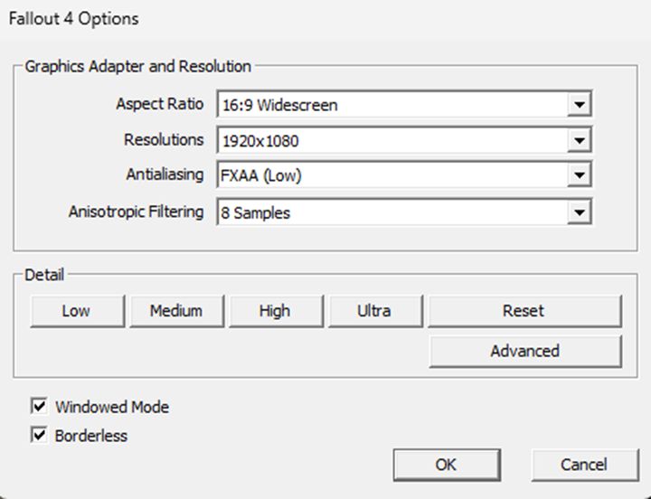 Once you start the base game, you will see the game's launcher - Fallout: London: How to install Fallout London? - Fallout: London: Technical issues - Fallout London Guide