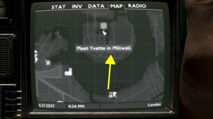 Head north - Fallout London: How to get to Millwall (Meeting in Millwall quest)? - Fallout: London: Quests - Fallout London Guide