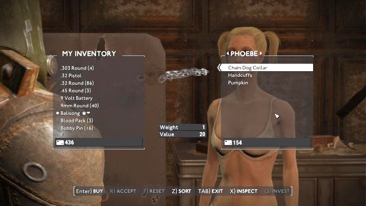 There you will meet several scantily dressed ladies with whom you can trade - Fallout London: Are there romances? - Fallout: London: Factions and companions - Fallout London Guide