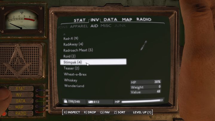 Healing items, such as the classic Stimpaks, are also slightly rarer, so you will have to use them carefully - Fallout London: Are there difficulty levels? - Fallout: London: Technical issues - Fallout London Guide