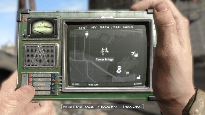 Tower Bridge is one of the most important viewpoints on the world map in Fallout London and can be visited - Fallout London: Can you visit the Tower Bridge? - Fallout: London: Exploration - Fallout London Guide