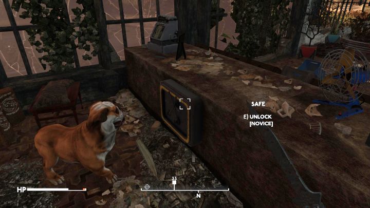 Churchill can find valuable loot for you and spot enemies - you will receive a message in the upper left corner of the screen and, optionally, you can go to the place he will lead you to (the safe in the example in picture 2) - Fallout London: How to adopt Churchill? - Fallout: London: Factions and companions - Fallout London Guide