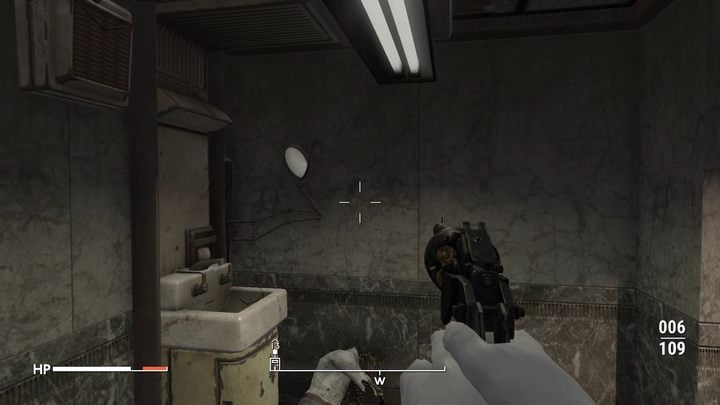 In the basement you will find a locked door to the room with banned books (you need a key), a locked safe with medicines and a terminal for returning overdue books found in the library - Fallout London: Where to find books for Syd? - Fallout: London: Quests - Fallout London Guide