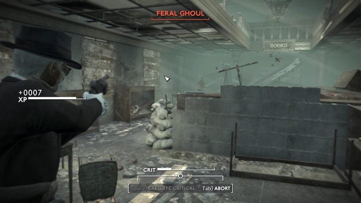 In the right wing you will have to fight several ghouls at once - Fallout London: Where to find books for Syd? - Fallout: London: Quests - Fallout London Guide