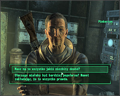 Third chapter, second assignment - Fallout 3: Megaton: The wasteland survival guide (third chapter) - walkthrough, side quests - Side quests - Fallout 3 Game Guide